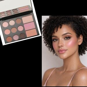 NIB Laura Geller The Wearables Super Neutral Multi-Finish Eye + Face Palette
